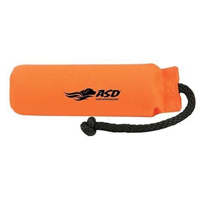 3" Canvas Dog Training Bumper- Orange Canvas with Throw Rope Animals & Pet Supplies > Pet Supplies > Dog Supplies > Dog Treadmills Avery   