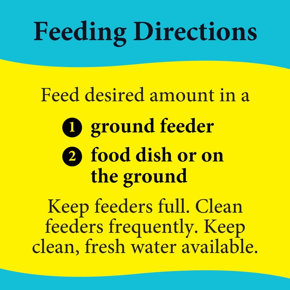 3-D Pet Products Premium Dove & Quail Wild Bird Food, 6 Lb. Animals & Pet Supplies > Pet Supplies > Bird Supplies > Bird Food D & D Commodities   