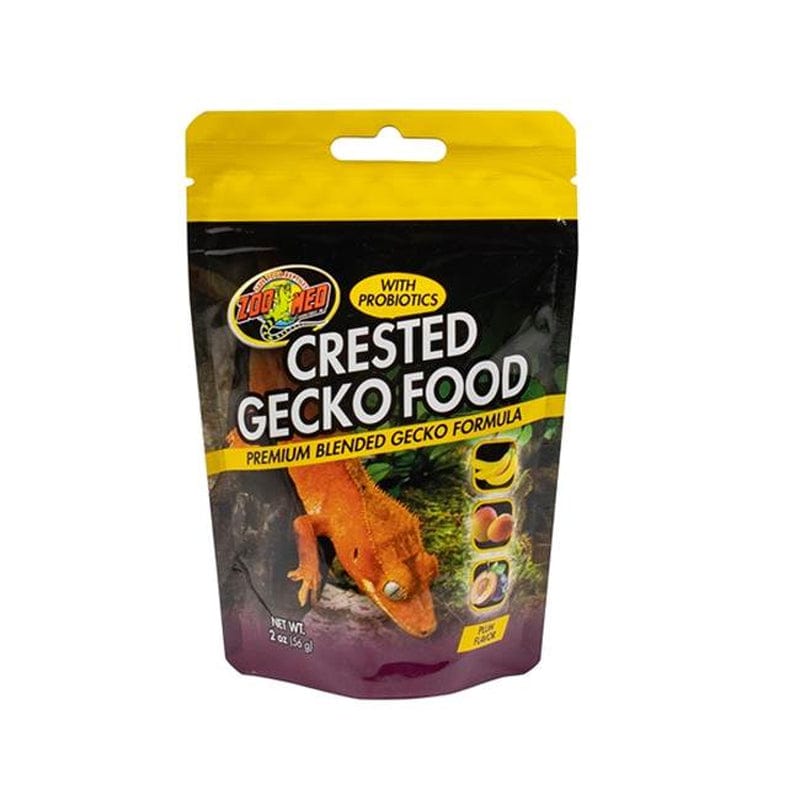 3 Lb (3 X 1 Lb) Zoo Med Crested Gecko Food with Probiotics Premium Blended Gecko Formula Plum Flavor Animals & Pet Supplies > Pet Supplies > Small Animal Supplies > Small Animal Food Zoo Med 2 oz  