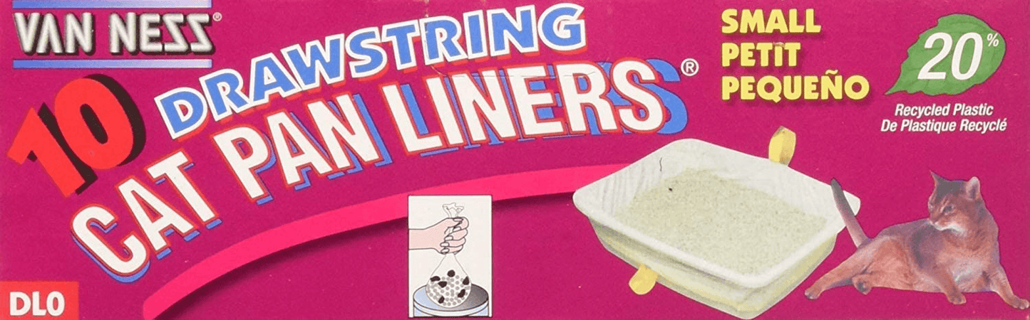 (3 Pack) Cat Pan Liners (Small Size - 10 Ct. per Pack - 30 Total Liners) Animals & Pet Supplies > Pet Supplies > Cat Supplies > Cat Litter Box Liners Van Ness   