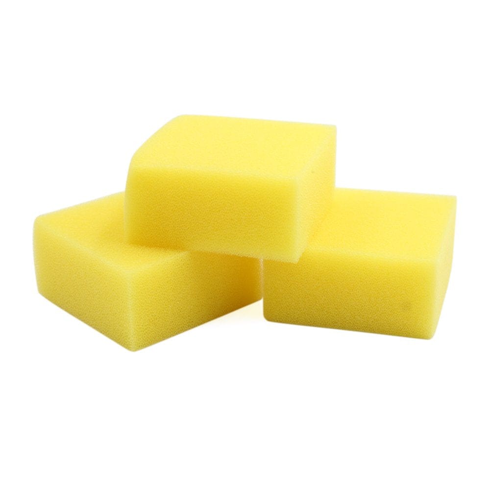 3 Pcs 3.74X3.74X1.77 Inch Yellow Filter Cartridge Replace Sponge Aquarium Animals & Pet Supplies > Pet Supplies > Fish Supplies > Aquarium Filters Unique Bargains   