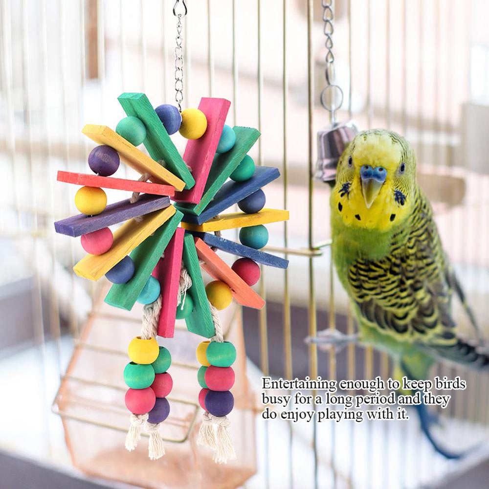 FAGINEY Standing Toy, Hanging Toy Parrot Swing,Parrot Toy Bird Toys Hanging Standing Toy Parrot Swing Suitable for Parrots and Birds Animals & Pet Supplies > Pet Supplies > Bird Supplies > Bird Toys FAGINEY   