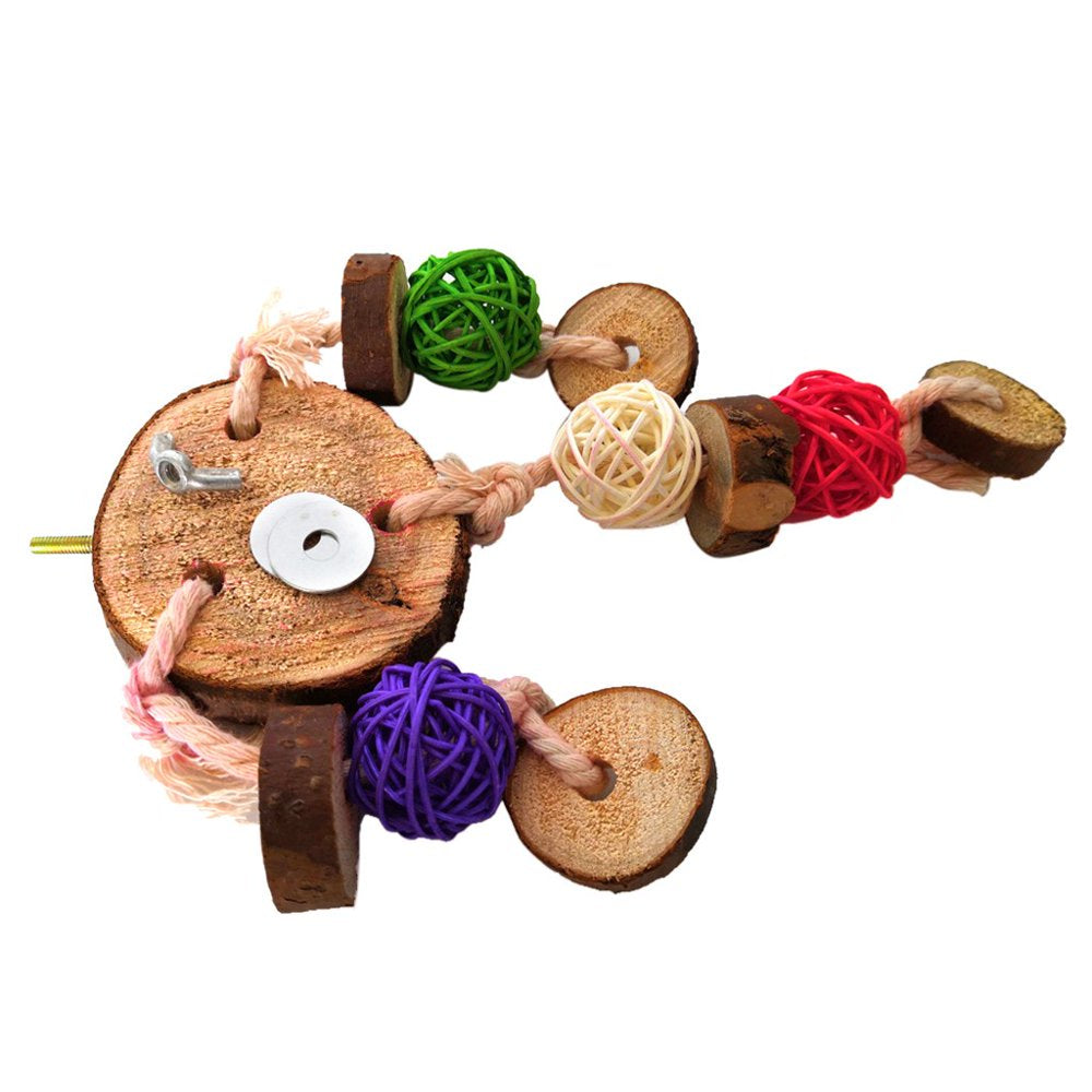 Randolph Bird Habitat round Wooden Platform Parrot Toys Bird Cage Accessories Animals & Pet Supplies > Pet Supplies > Bird Supplies > Bird Cage Accessories Randolph   