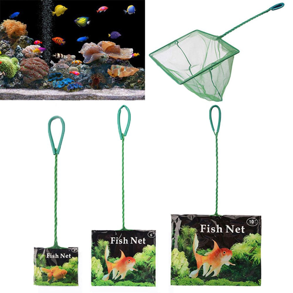 HEVIRGO Fish Net Long Handle Strong Bearing Aquarium Accessory Fine Mesh Aquarium Net for Transferring Pink Nylon Animals & Pet Supplies > Pet Supplies > Fish Supplies > Aquarium Fish Nets HEVIRGO   