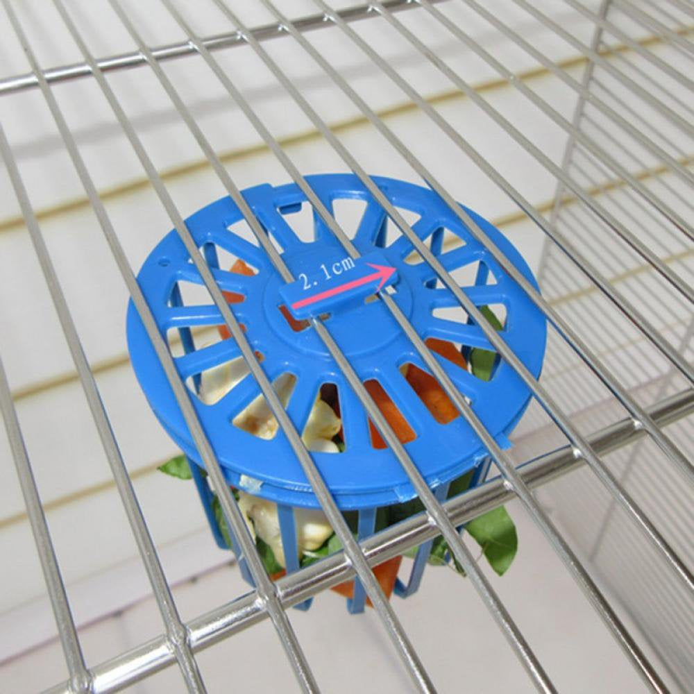 Forzero Bird Parrot Feeder Cage Fruit Vegetable Holder Cage Hanging Basket Container Foraging Toys Bird Food Holder Bird Cage Accessories Animals & Pet Supplies > Pet Supplies > Bird Supplies > Bird Cage Accessories Forzero   