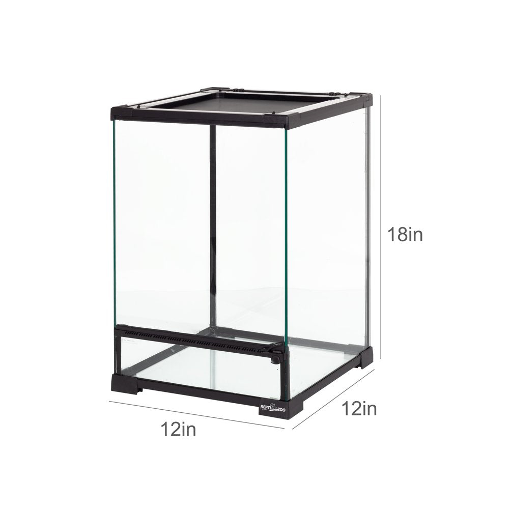 REPTI-ZOO Vertical Tropical Terrarium with Screen Ventilation, 12" X 12" X 18" Animals & Pet Supplies > Pet Supplies > Reptile & Amphibian Supplies > Reptile & Amphibian Substrates Etan Pet Supplies Inc.   