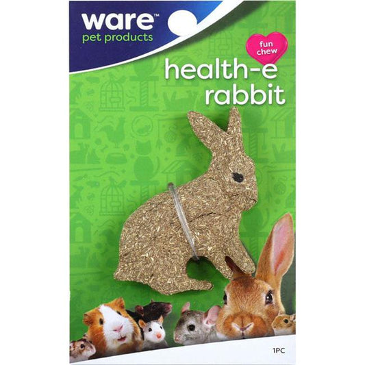 Ware Manufacturing 13096 Natural Critter Ware Health-E-Rabbit Treat&#44; Pack of 48 Animals & Pet Supplies > Pet Supplies > Small Animal Supplies > Small Animal Treats Ware Manufacturing Inc   