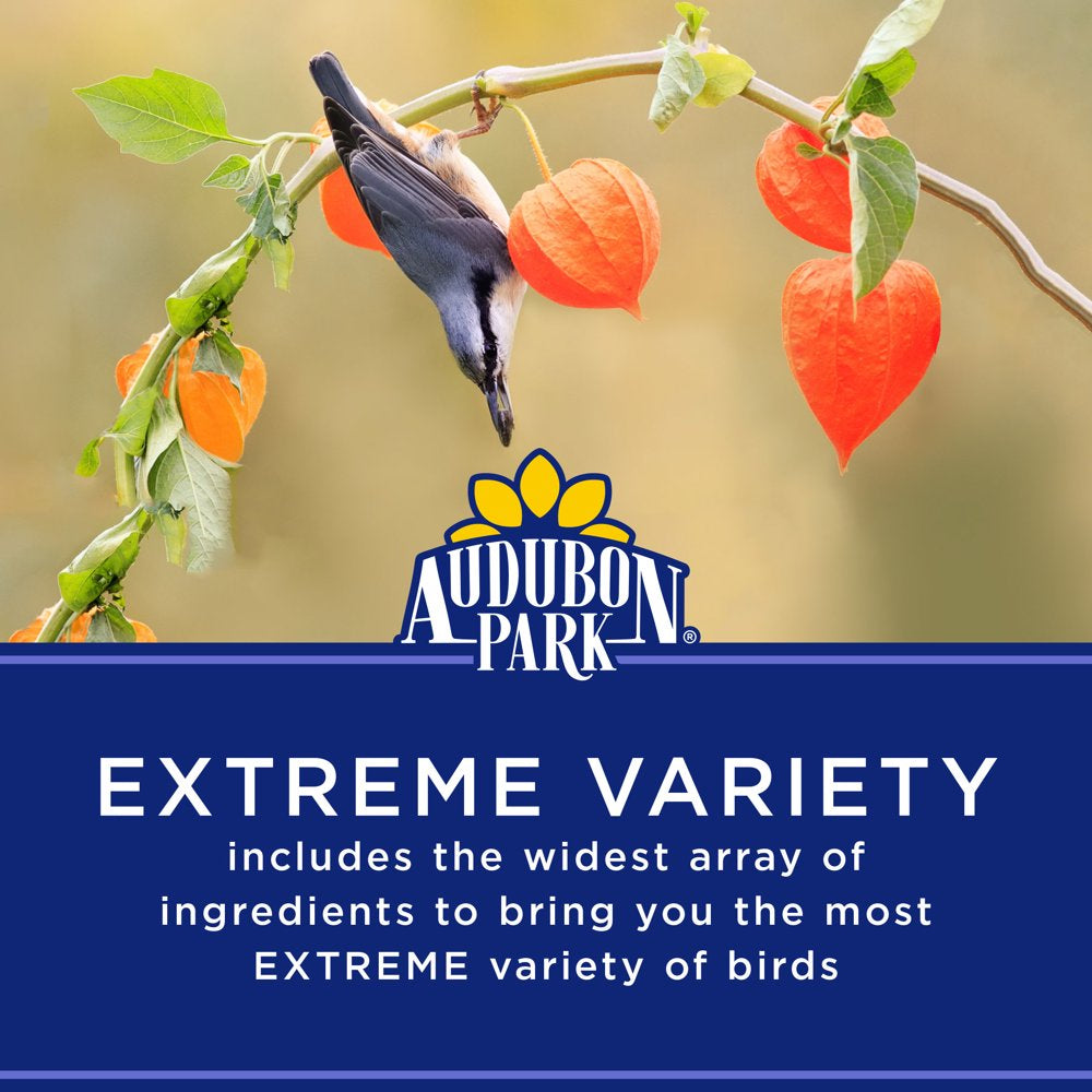 Audubon Park Extreme Variety Wild Bird Food, New, 15 Lbs. Animals & Pet Supplies > Pet Supplies > Bird Supplies > Bird Food Global Harvest Foods Ltd.   