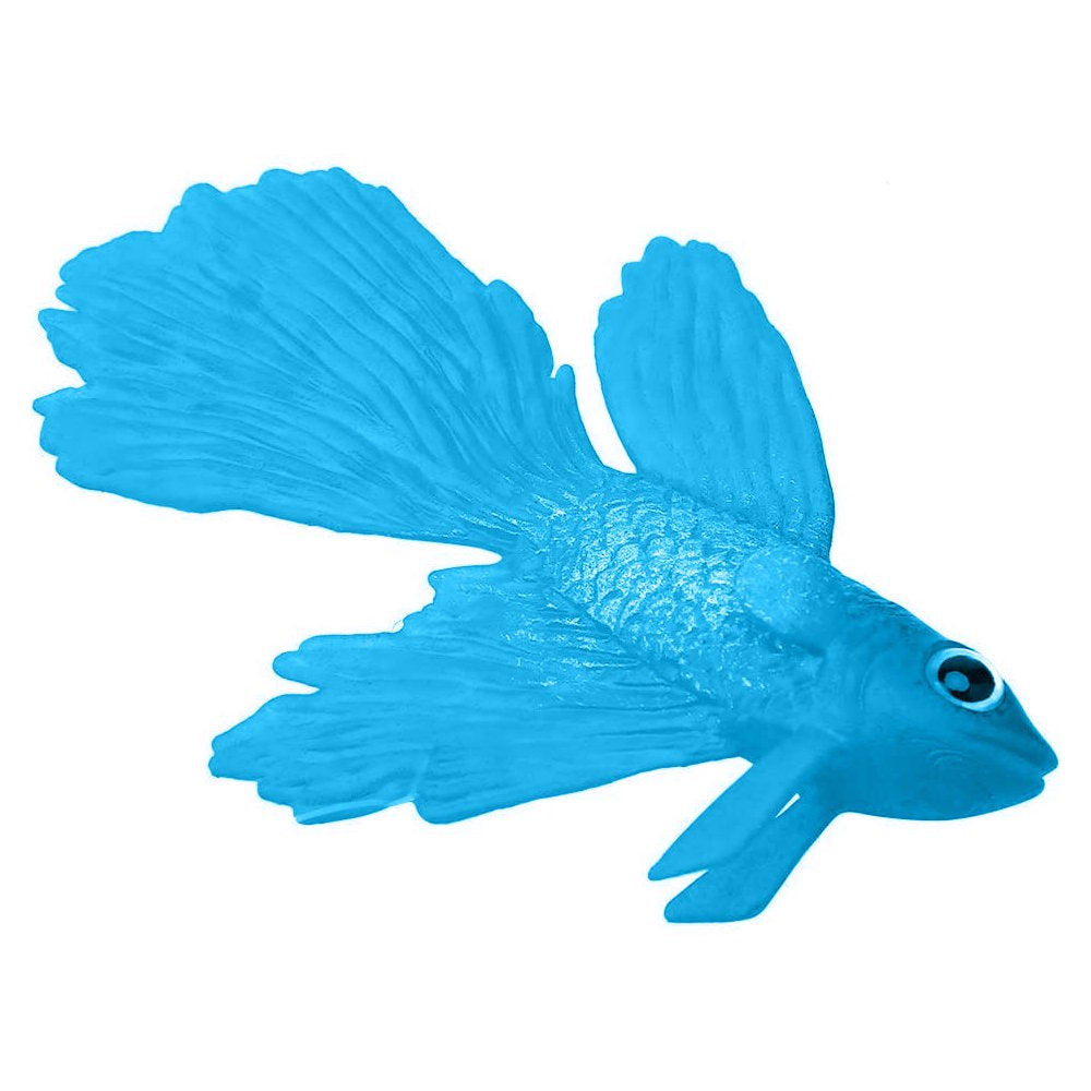 Silicone Artificial Fish Aquarium Decortion High Simulation Lifelike Floating Fake Betta Fish Tank Ornament