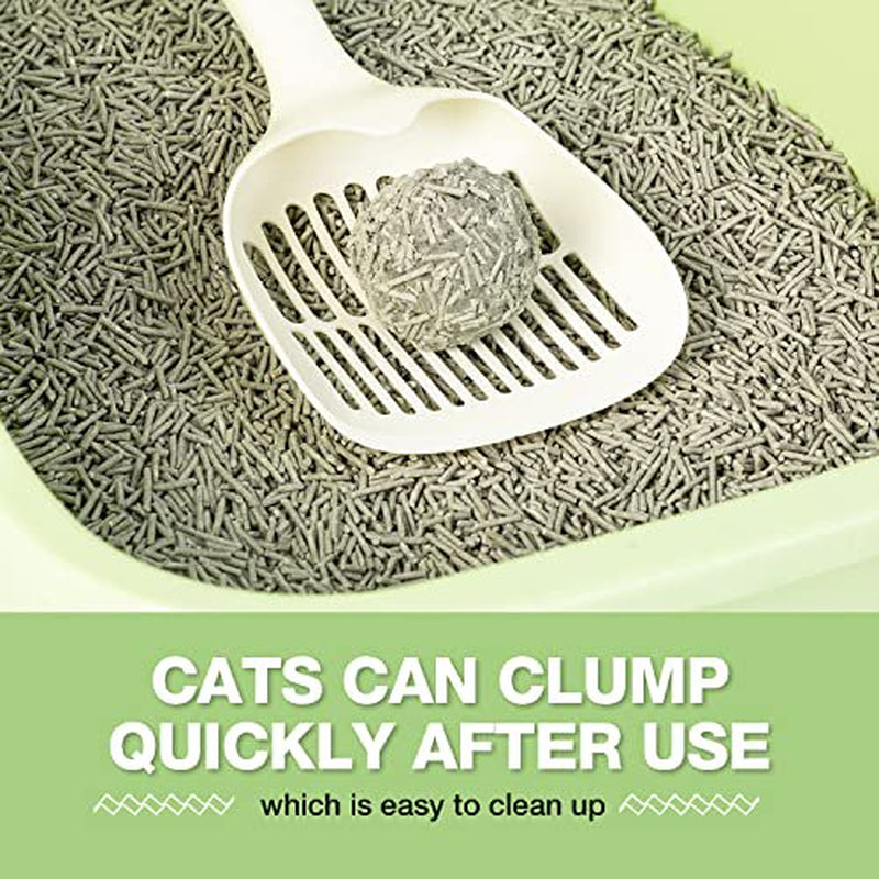 Nourse CHOWSING Tofu Litter 6LB Tofu Cat Litter Dust-Free Clumping Cat Litter Quickly Absorb Cat Odors Cat Toilet Can Flush into the Toilet Pure Natural Cat Tofu Litter (Activated Carbon )