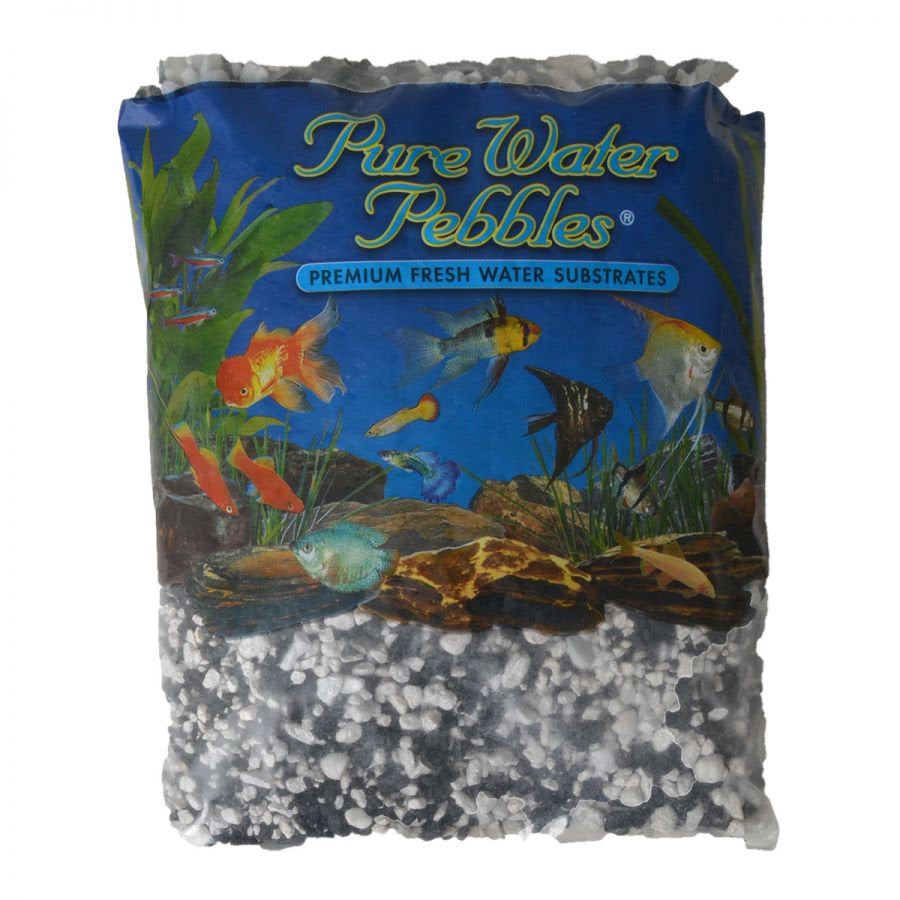 Pure Water Pebbles Aquarium Gravel - Salt & Pepper 5 Lbs (3.1-6.3 Mm Grain) Animals & Pet Supplies > Pet Supplies > Fish Supplies > Aquarium Gravel & Substrates Pure Water Pebbles   