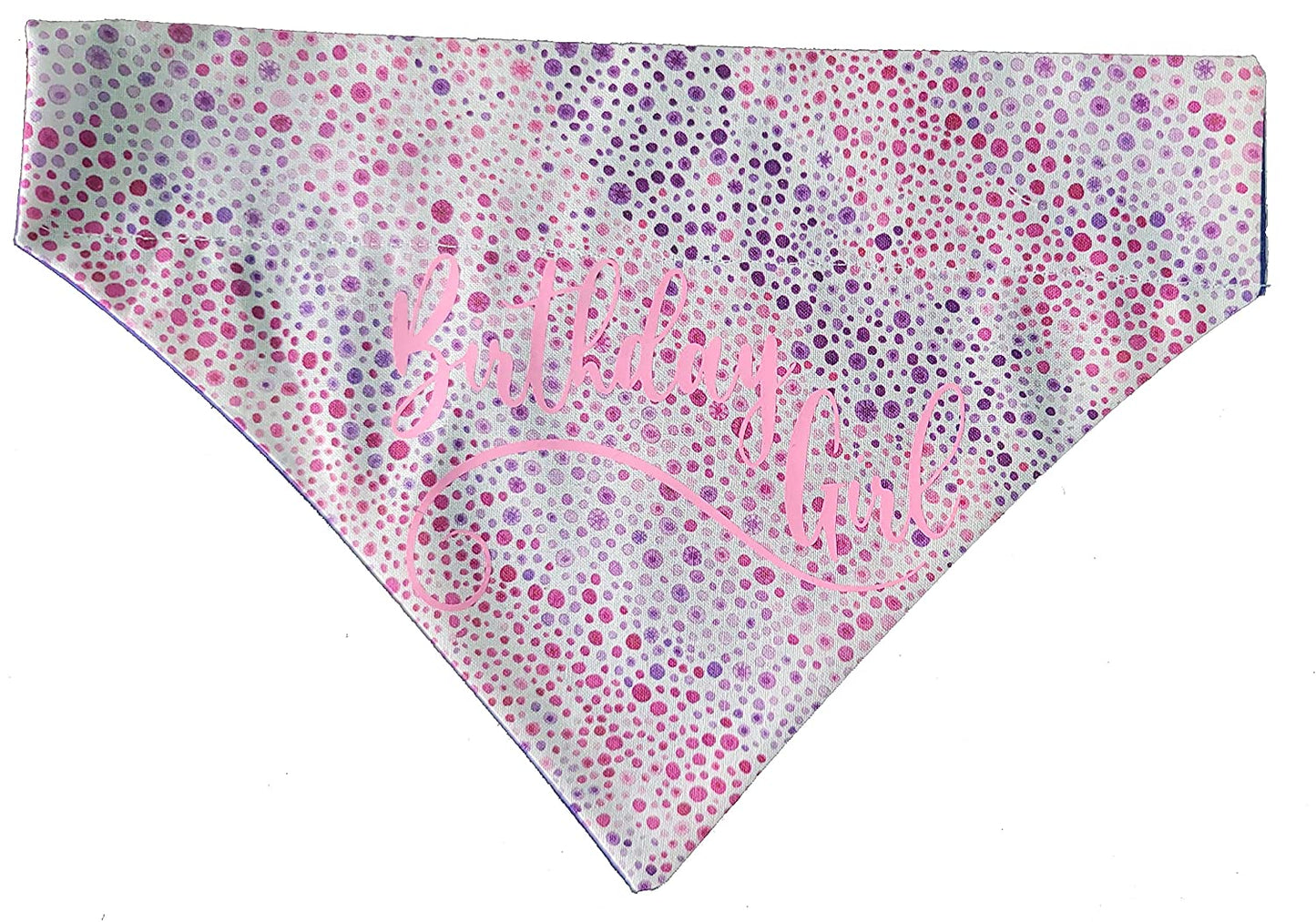 Birthday Girl over the Collar Dog Bandana That Slips onto Their Existing Collar Size (Medium) Animals & Pet Supplies > Pet Supplies > Dog Supplies > Dog Apparel Top Rocks Doggie Wear   