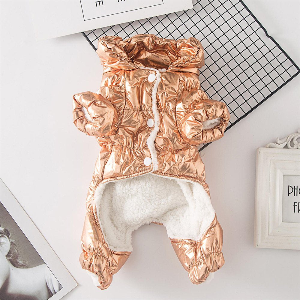 Keimprove Winter Dog Coat Warm Waterproof Puppy down Jacket, Lightweight Outdoor Padded Pet Vest, Windproof Snowsuit Cold Weather Apparel Clothes for Small Dogs Animals & Pet Supplies > Pet Supplies > Dog Supplies > Dog Apparel Keimprove   