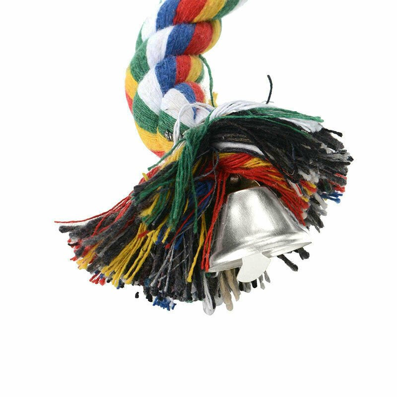 Beinou Pets Parrot Hanging Swing Chew Toy Rope Bite Toys for Bird Budgies Parakeet Rope Animals & Pet Supplies > Pet Supplies > Bird Supplies > Bird Toys Beinou   