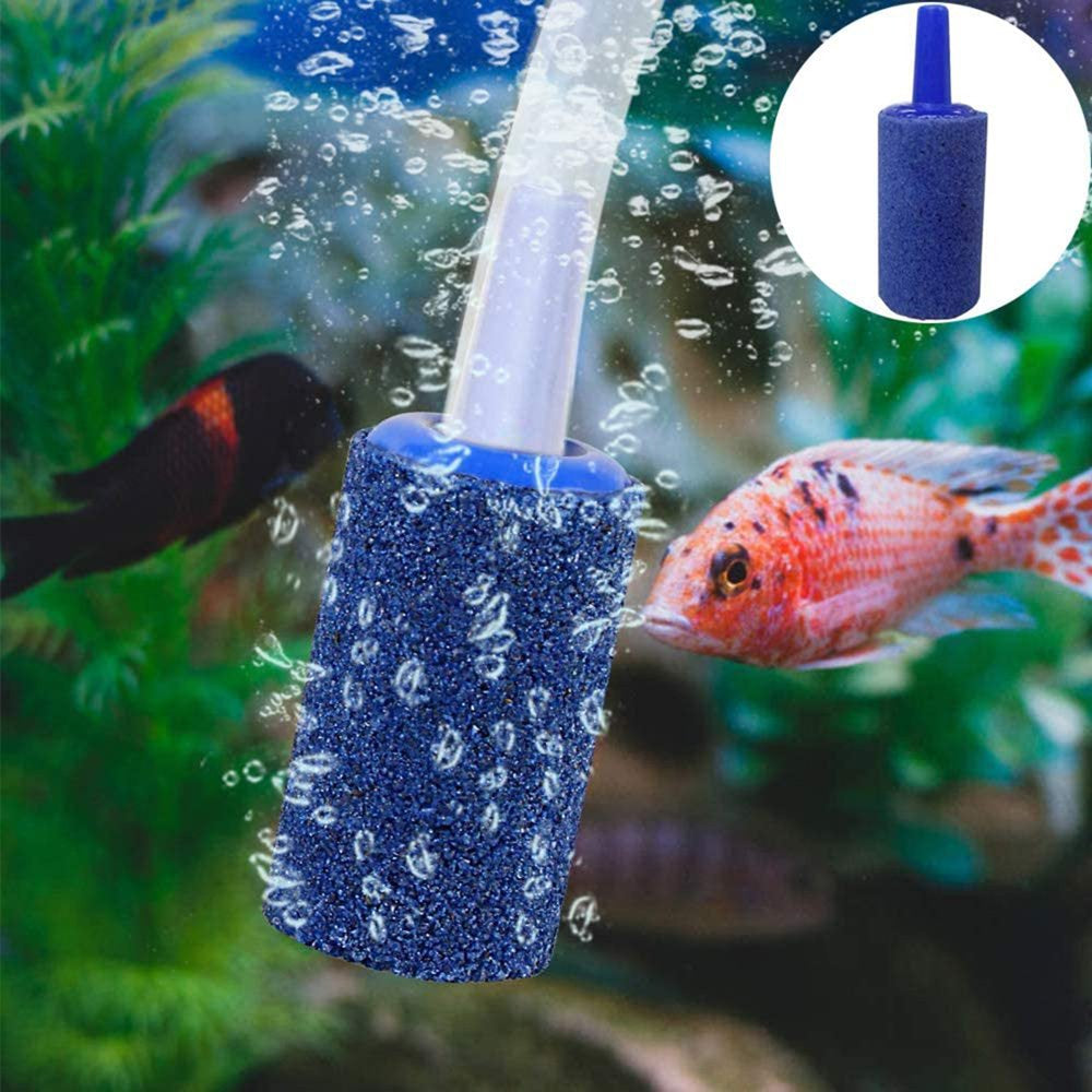 Tuscom Air Stones Cylinder 30 PCS Bubble Diffuser Airstones for Aquarium Fish Tank Pump Christmas Deals