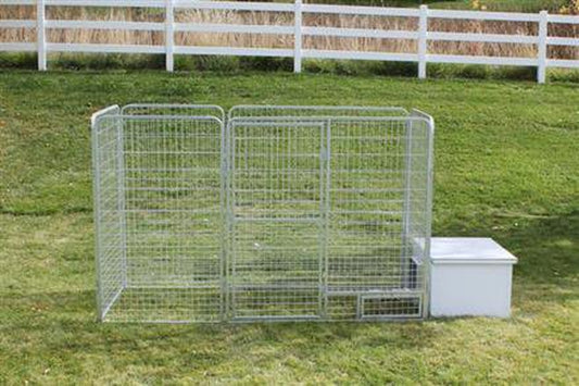 K9 Condo 4' X 12' Basic Dog Kennel-Run & Dog House Combination Animals & Pet Supplies > Pet Supplies > Dog Supplies > Dog Kennels & Runs Cove Products   