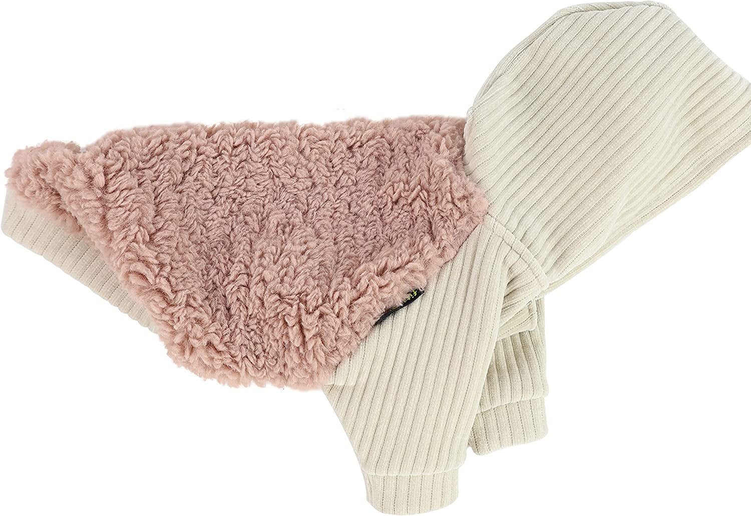 Fitwarm Velvet Thermal Dog Coat Puppy Winter Clothes Pet Jacket Cat Hoodie Outfits Pullover Doggie Sweatshirt Large Animals & Pet Supplies > Pet Supplies > Dog Supplies > Dog Apparel Fitwarm Pink XL 