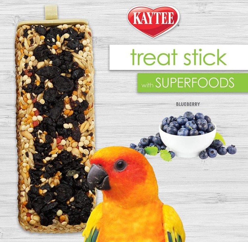 33 Oz (6 X 5.5 Oz) Kaytee Superfoods Avian Treat Stick Blueberry Animals & Pet Supplies > Pet Supplies > Bird Supplies > Bird Treats Kaytee   