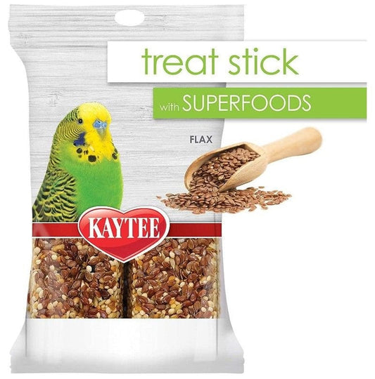 33 Oz (6 X 5.5 Oz) Kaytee Superfoods Avian Treat Stick Flax Animals & Pet Supplies > Pet Supplies > Bird Supplies > Bird Treats Kaytee   