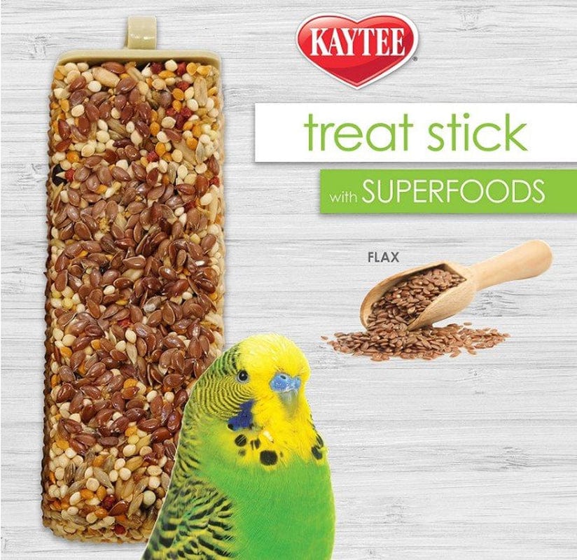 33 Oz (6 X 5.5 Oz) Kaytee Superfoods Avian Treat Stick Flax Animals & Pet Supplies > Pet Supplies > Bird Supplies > Bird Treats Kaytee   