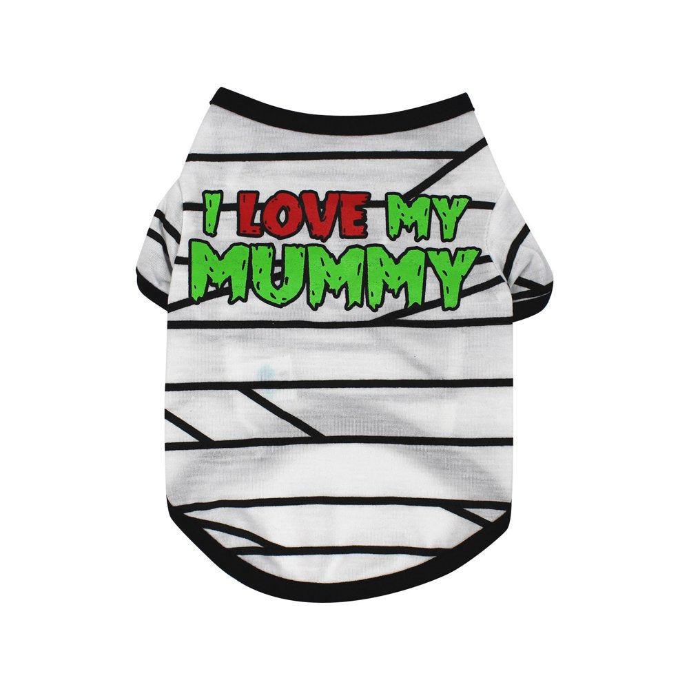 Cute Comfy Vest Tops Pet Outfit Hoodies for Dog Little Puppy Shirt 2022 Fashion Pet Apparel Halloween Dog Cat Costume Green X-Large Animals & Pet Supplies > Pet Supplies > Cat Supplies > Cat Apparel Pet Clothes M White 