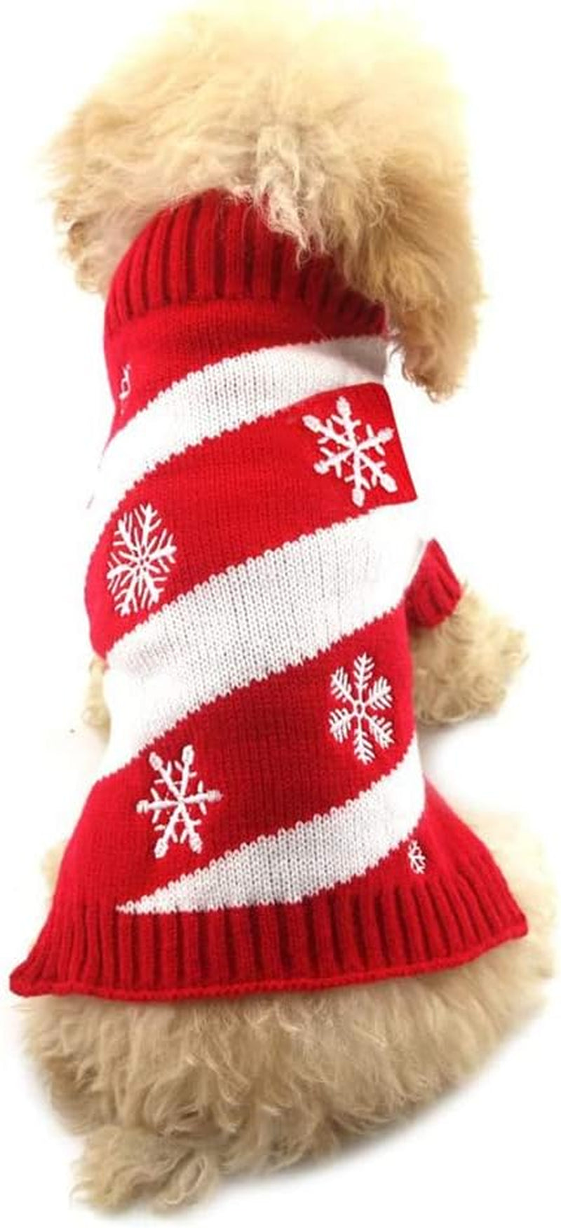 NACOCO Dog Snow Sweaters Snowman Sweaters Xmas Dog Holiday Sweaters New Year Christmas Sweater Pet Clothes for Small Dog and Cat(Snowman,S) Animals & Pet Supplies > Pet Supplies > Dog Supplies > Dog Apparel NACOCO Snow Small (Pack of 1) 