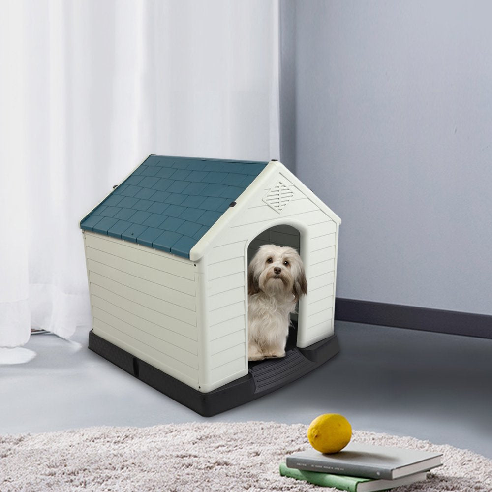 VINGLI Plastic Dog House for Small Medium Dog Animals & Pet Supplies > Pet Supplies > Dog Supplies > Dog Houses VINGLI   