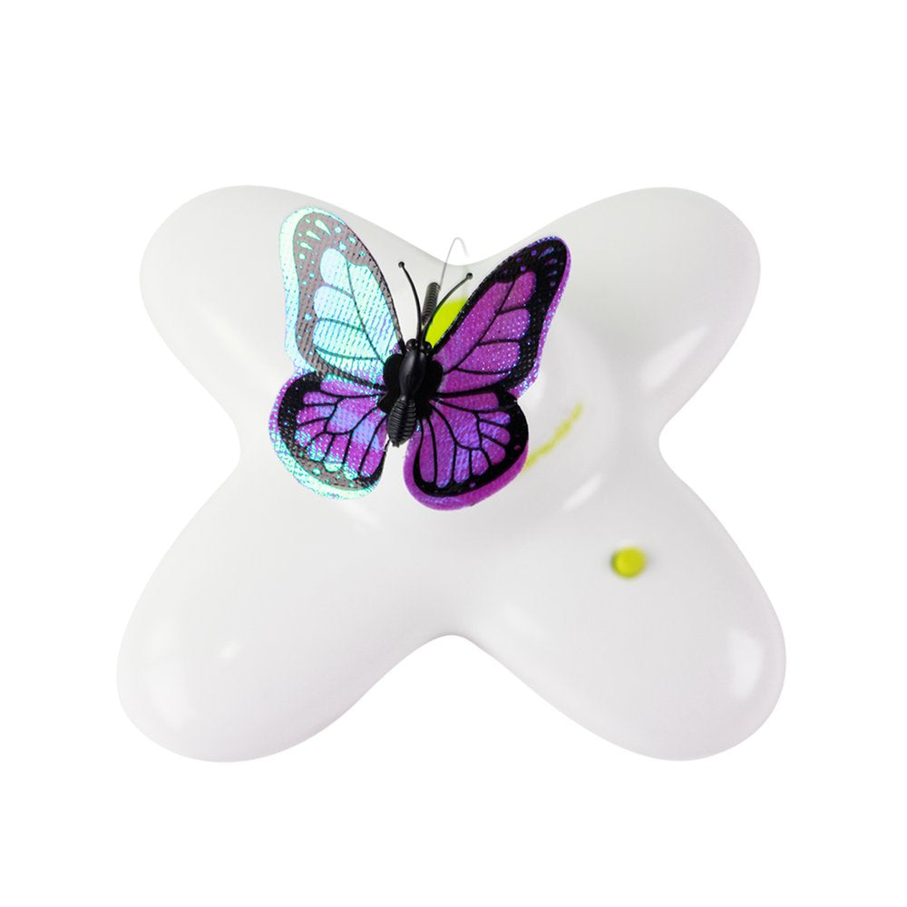 All for Paws Electric Interactive Flutter Bug Butterfly Cat Toy with Two Replacement, Battery Operated Animals & Pet Supplies > Pet Supplies > Cat Supplies > Cat Toys all for paws   