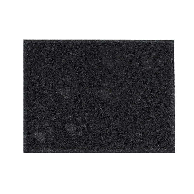 Bellaven Cat Litter Mat Rectangular Base Plate, Waterproof Cat Litter Mat Accessories Suitable for Cat Litter Box. Animals & Pet Supplies > Pet Supplies > Cat Supplies > Cat Litter Box Mats Bellaven Black  