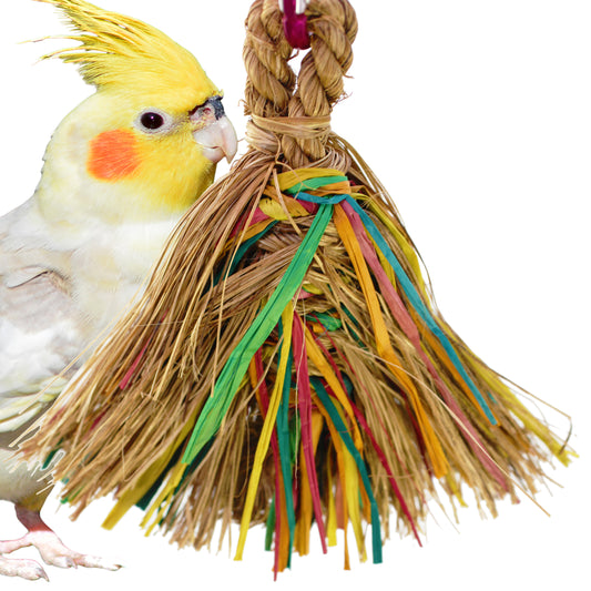 Bonka Bird Toys 51207 Medium Preener Bird Toy Cage Parrot Toys Cage Shred Cockatiel Conure Animals & Pet Supplies > Pet Supplies > Bird Supplies > Bird Toys Bonka Bird Toys   