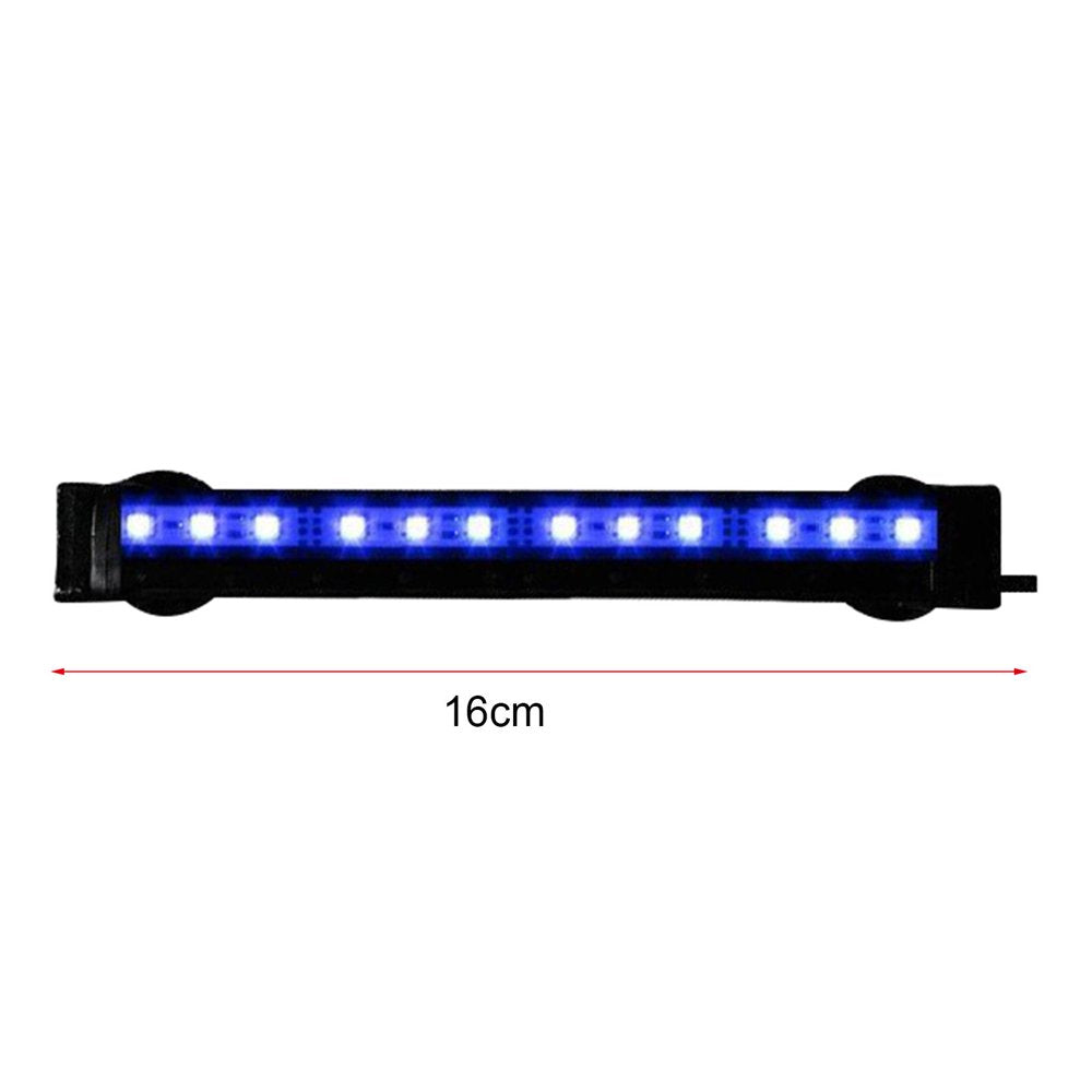 Remote Control 5050 RGB LED Aquarium Bubble Lamp Turtle Betta Tanks Effect Lighting 16Cm Animals & Pet Supplies > Pet Supplies > Fish Supplies > Aquarium Lighting perfk   