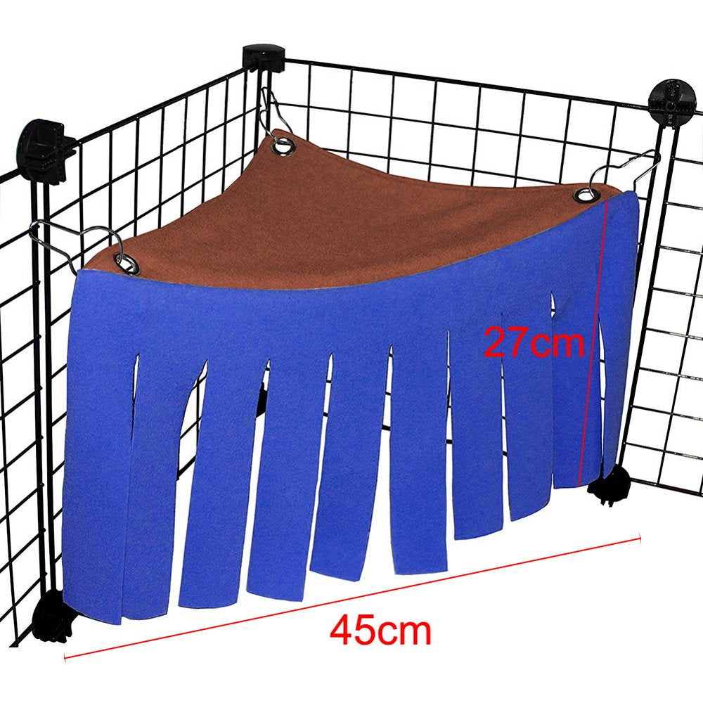 Pet Enjoy Guinea Pig Hammock Hideout,Hamster Hideaway Corner Small Animals Toys Cage Accessories Funny Habitat Tent for Guinea Pigs Chinchillas Hedgehogs Small Pets Animals & Pet Supplies > Pet Supplies > Small Animal Supplies > Small Animal Habitats & Cages Pet Enjoy   