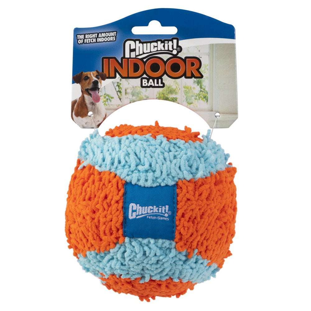 Chuckit! Indoor Plush Ball Dog Toy Animals & Pet Supplies > Pet Supplies > Dog Supplies > Dog Toys Doskocil Manufacturing Co Inc Ball  