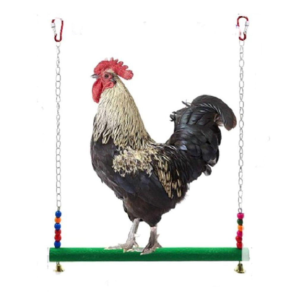 Handmade Chicken Swing Toy for Medium and Large Bird Parrot Hens Macaw Trainning Animals & Pet Supplies > Pet Supplies > Bird Supplies > Bird Toys Project Retro   