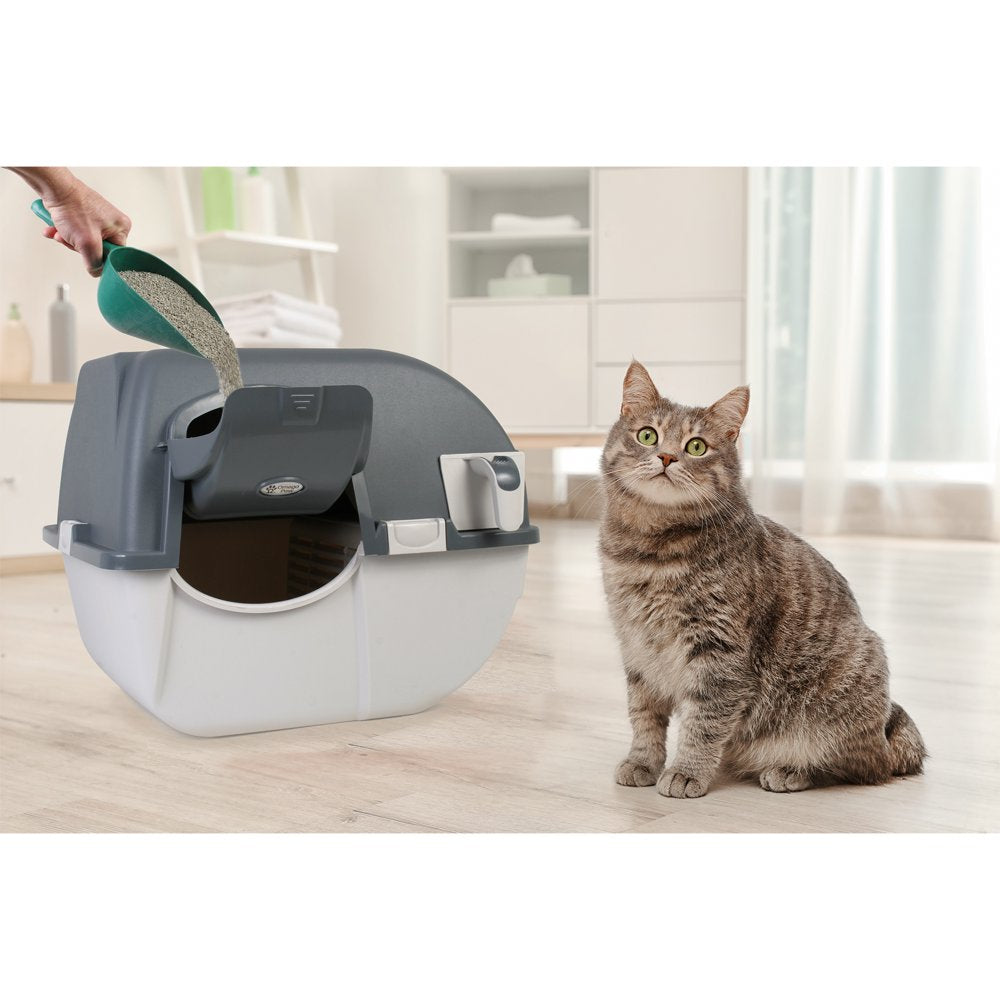 Omega Paw Elite Roll 'N Clean Self Clean Litter Box & Litter Trapping Mat