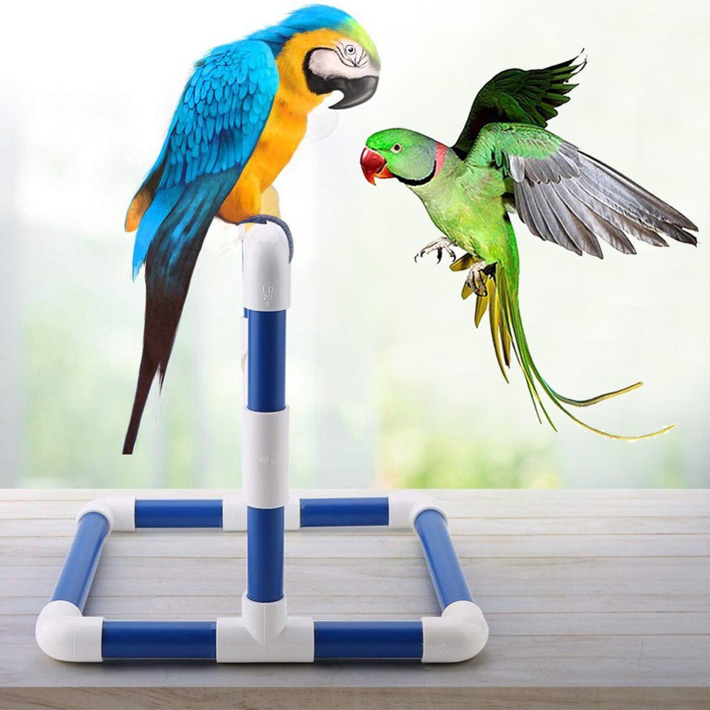 Archer Pet Bird Parrot Macaw Shower Stand Perch Platform Double Ladder Cage Play Toy Animals & Pet Supplies > Pet Supplies > Bird Supplies > Bird Cages & Stands Archer   