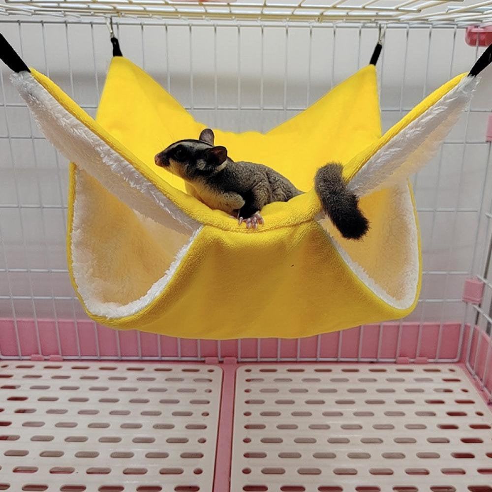 Small Pet Cage Hammock, Hanging Bed for Small Animals Pet Cage Accessories Bedding Animals & Pet Supplies > Pet Supplies > Small Animal Supplies > Small Animal Bedding Hardlegix   