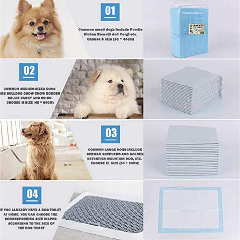 Pet Diaper Disposable Super Absorbent Healthy Clean Nappy Mat for Rabbit Cage Pad Diaper Supplies for Reptiles Cats and Small Animals (100 Pcs Gray) Animals & Pet Supplies > Pet Supplies > Dog Supplies > Dog Diaper Pads & Liners kathson   