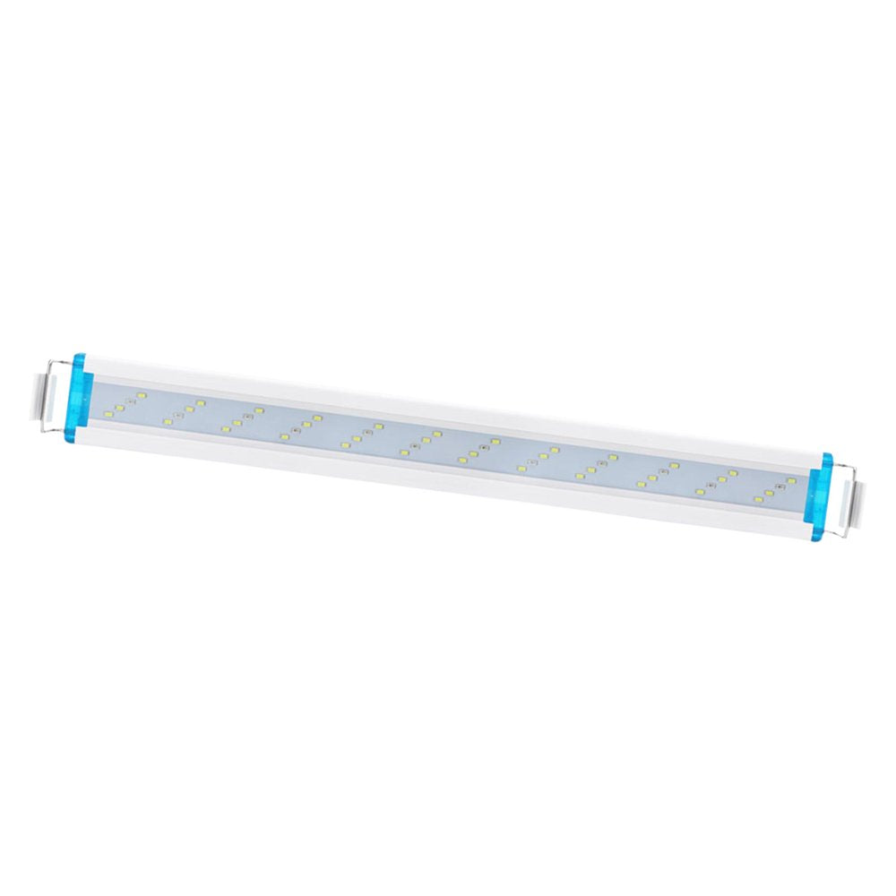 LED Aquarium Light , Fish Tank Light with Extendable Brackets, White Leds for Aquatic Coral Plants and Freshwater Fish Tank 12W 24Leds Animals & Pet Supplies > Pet Supplies > Fish Supplies > Aquarium Lighting perfk 24W 48leds  