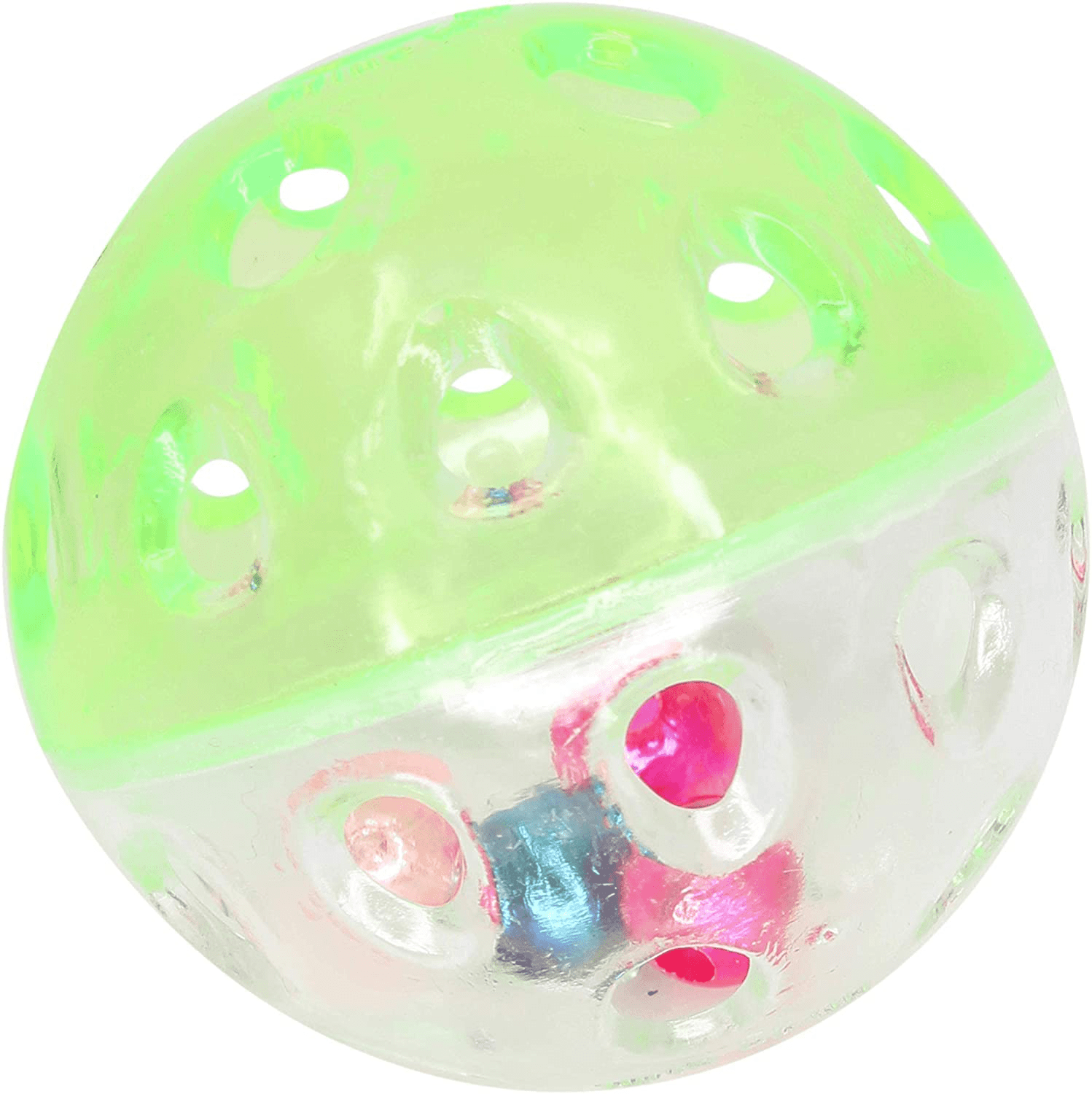 35036 Pk4 Jingle Balls Bonka Bird Toys Colorful Plastic Durable Parrot, Parrotlet, Budgie, Quaker, Cockatiel, Parakeet, Cat, Kitten, and Similer. Animals & Pet Supplies > Pet Supplies > Bird Supplies > Bird Toys Bonka Bird Toys   