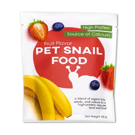Fruit Flavored Pet Land Snail Food - Tasty High-Protein, Calcium Blend for Snails, Easy Addition to Your Garden Snails Terrarium or Snail Habitat Animals & Pet Supplies > Pet Supplies > Small Animal Supplies > Small Animal Food Southside Plants Fruit  