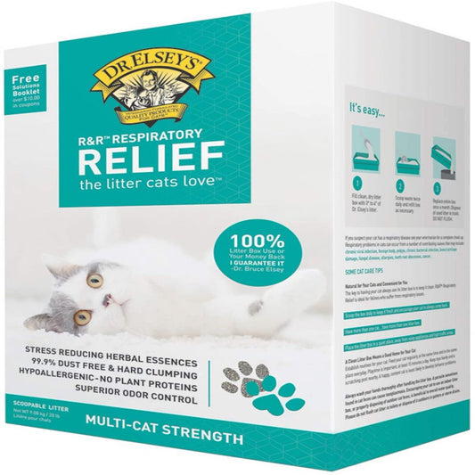 Precious Cat Respiratory Relief Cat Litter with Herbal Essences, 20 Lb