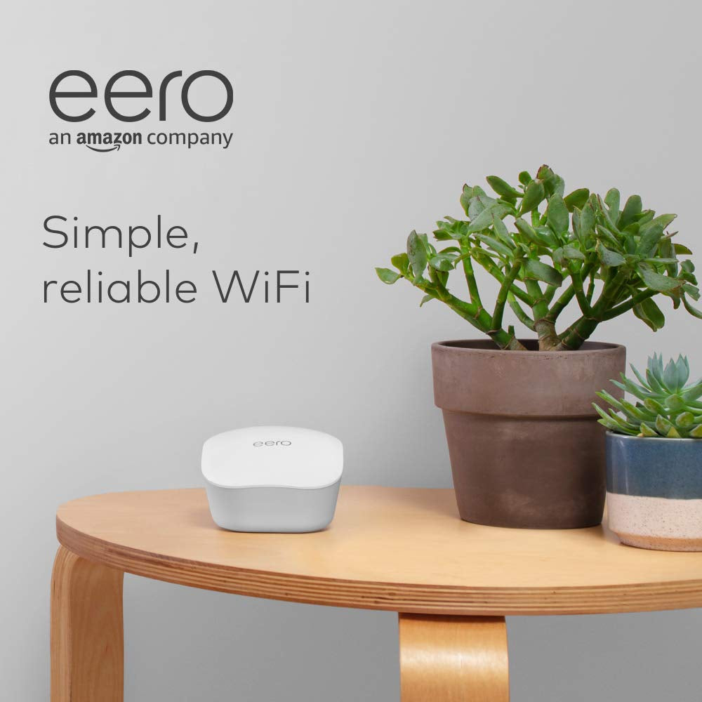 Eero Mesh Wifi System – Router Replacement for Whole-Home Coverage (3-Pack) Animals & Pet Supplies > Pet Supplies > Dog Supplies > Dog Apparel eero 1-Pack  