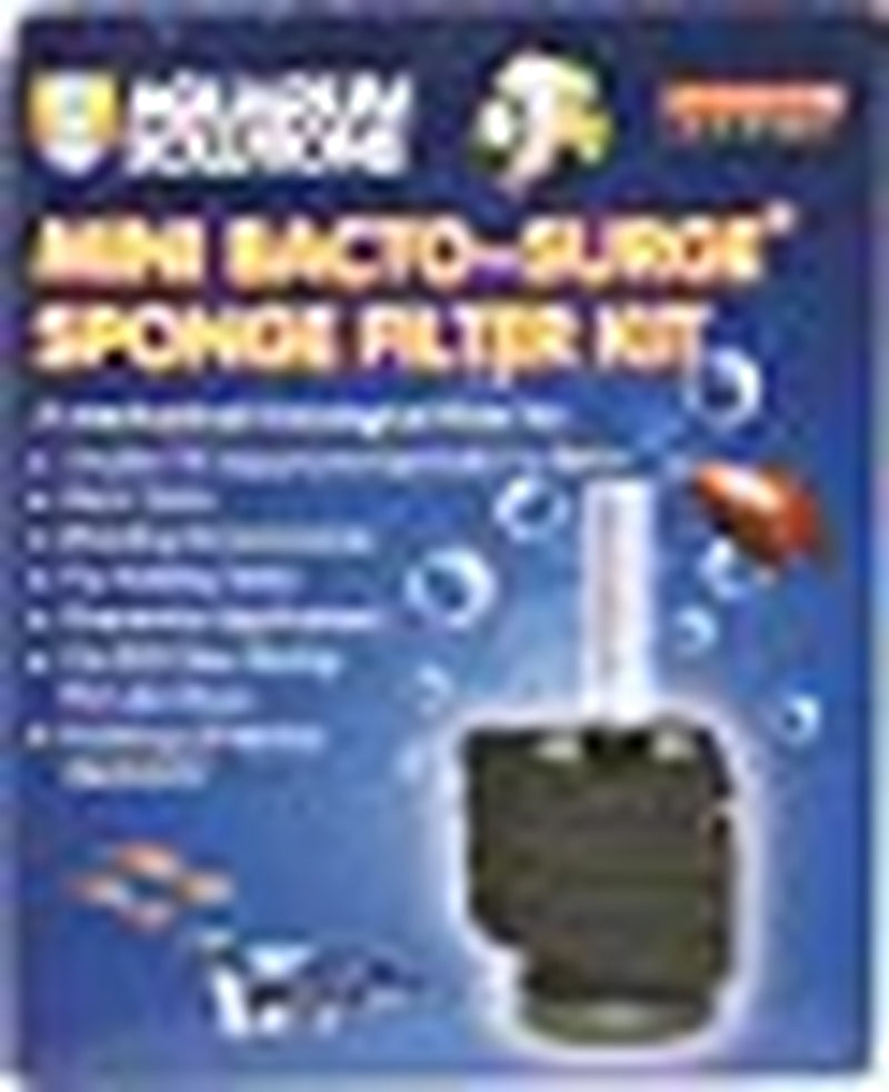 Aquarium Solutions Mini Bacto-Surge Sponge Filter Kit 10Gal Animals & Pet Supplies > Pet Supplies > Fish Supplies > Aquarium Filters Hikari   