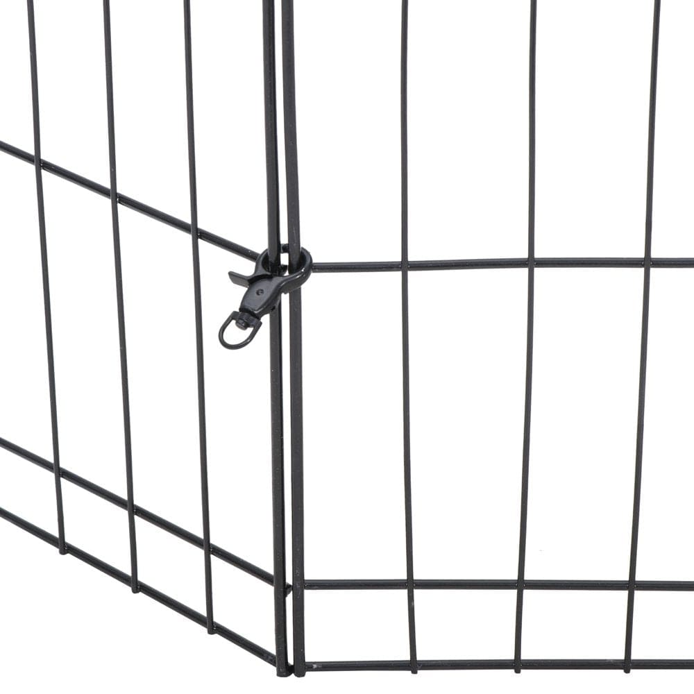 36" Pet Playpen 8 Panel Indoor & Outdoor Folding Metal Exercise Puppy Cat Fence Barrier Kennel Animals & Pet Supplies > Pet Supplies > Dog Supplies > Dog Kennels & Runs Segawe   