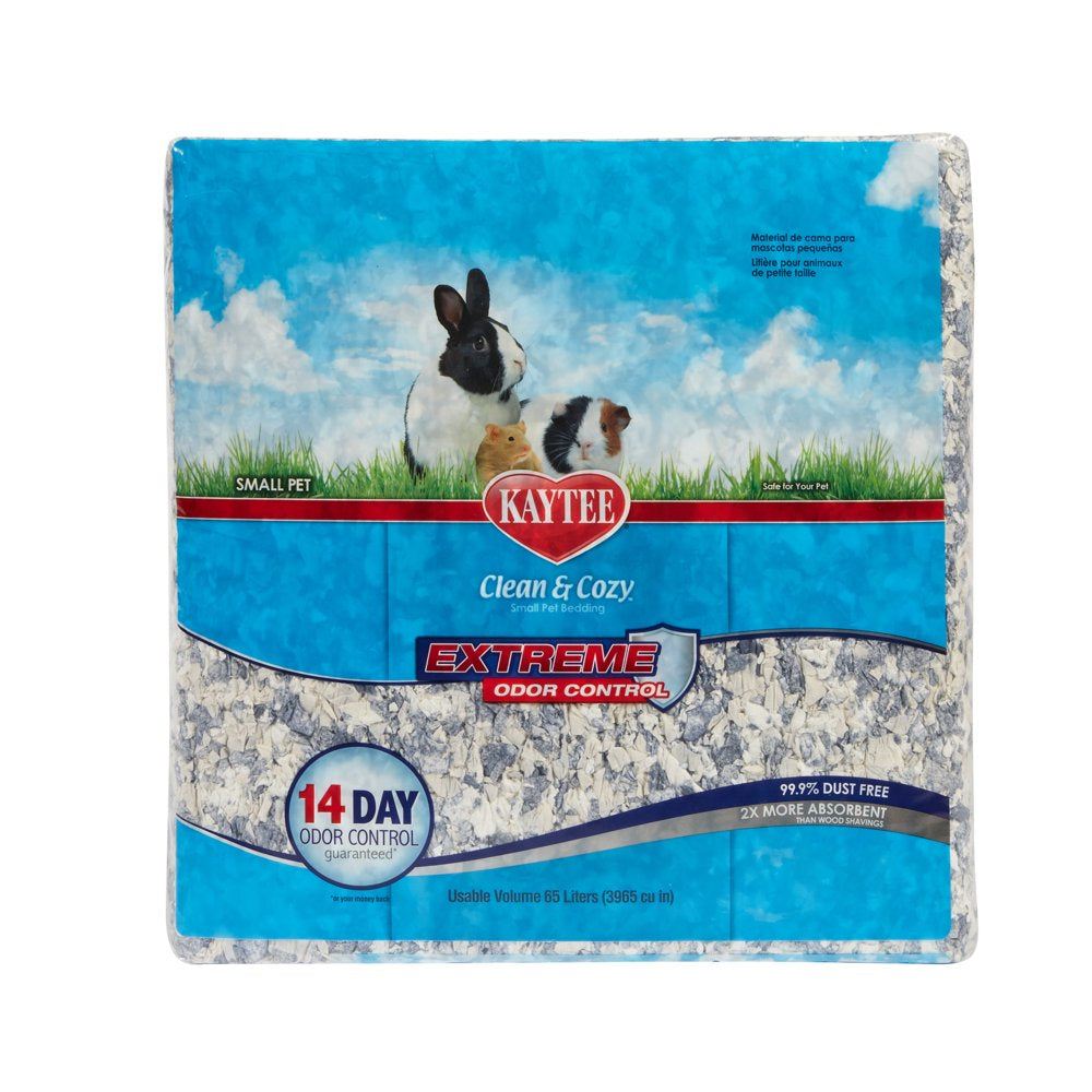 Kaytee Clean & Cozy Extreme Odor Control Small Animal Pet Bedding, 65 Liters Animals & Pet Supplies > Pet Supplies > Small Animal Supplies > Small Animal Bedding Central Garden and Pet   