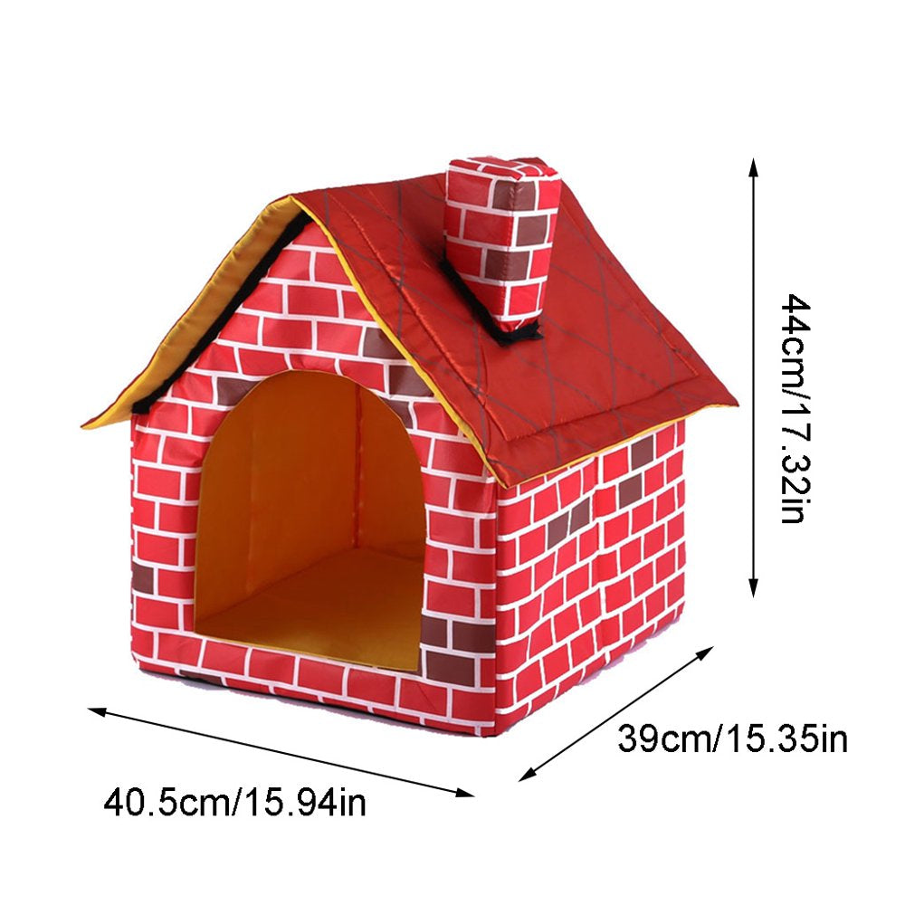 BYDOT Dog House with Removable Cushion Washable Dog Tent for Small Medium Large Dogs Animals & Pet Supplies > Pet Supplies > Dog Supplies > Dog Houses BYDOT   