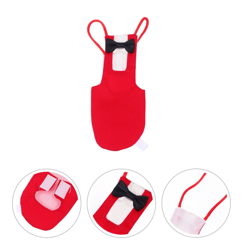 Parrot Flight Suit Pet Diapers Cockatiel Bird Conure Pigeon Costume Liners Nappy Avian Pads Pee Diaper Suits Birds Animals & Pet Supplies > Pet Supplies > Dog Supplies > Dog Apparel HOMEMAXS   