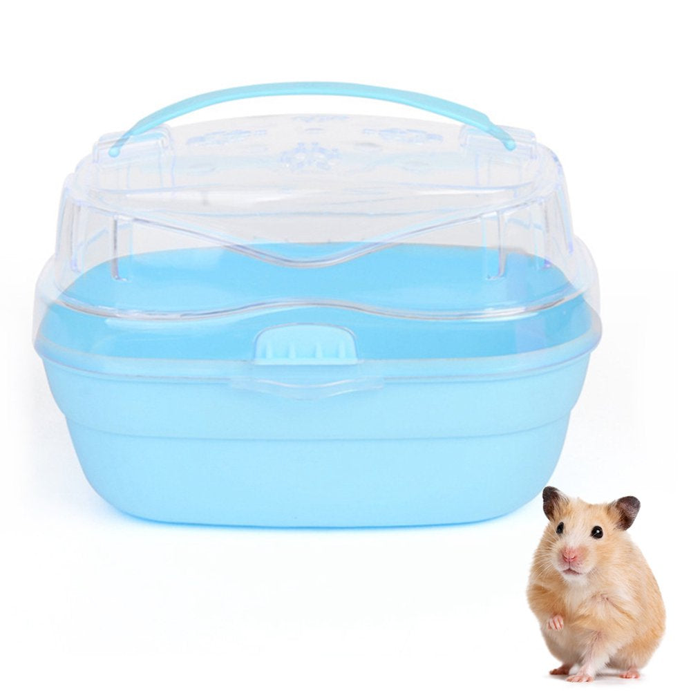 Bangcool Hamster Carrier Cage Portable Hamster Cage Small Animal Habitat for Outdoor Animals & Pet Supplies > Pet Supplies > Small Animal Supplies > Small Animal Habitats & Cages Bangcool   