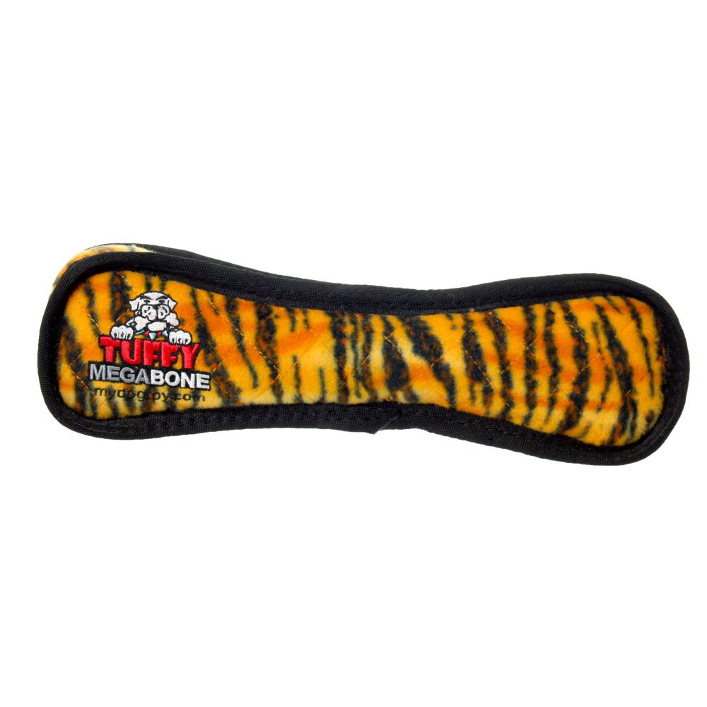 VIP Products Tuffy Durable Mega Dog Bone Toy, Tiger Animals & Pet Supplies > Pet Supplies > Dog Supplies > Dog Toys VIP Products   